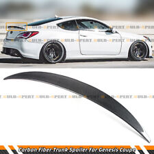 For 2010-2016 Genesis Coupe Kdm Performance Real Carbon Fiber Trunk Spoiler Wing