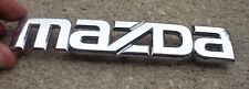 Mazda Trunk Emblem Badge Decal Logo Rear Chrome 3 6 626 Protege Oem Genuine