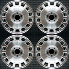 Cadillac Deville Machined 16 Oem Wheel Set 1996 To 1999
