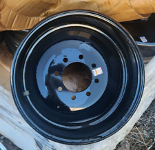 17.5 8 Lug Steel Trailer Wheel 8-lug On 6.5 Inches - Black