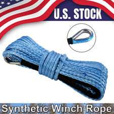14 X 50 10000lbs Synthetic Winch Line Cable Ropefor Atv Utv Truck Us