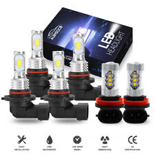For Honda Accord 2006-2012 Led Headlight High Low Fog Light Bulbs 90059006h11