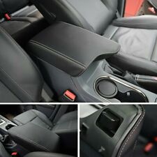 For Ford Ranger 2019-21 Interior Leather Center Armrest Surface Cover Trim Decor