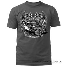 Shake Rattle Roll Hot Rod Classic Vintage Car Graphic T-shirt