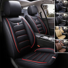 Full Set Car Seat Cover Luxury Leather Front Rear Back For Ford Escape 2001-2024