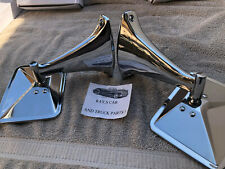 New Pair Of Right And Left Classic Style Truck Mirrors Ford Gmc Dodge 