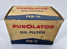 Vintage Nos Purolator Oil Filter Per-14