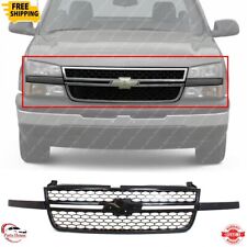 For 2003-2007 Chevrolet Silverado 1500 Ss Front Grille Assembly Black Gm1200586