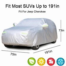 Full Car Suv Cover Outdoor Waterproof All Weather Protection For Jeep Cherokee
