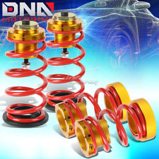 For 06-11 Civic 1-4 Adjustable Suspension Coilover Sleeve Kit Wred Spring