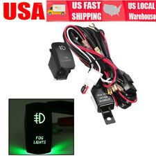 Universal Wiring Kit Led Fog Light Driving Lamp Wiring Harness Fuse Switch