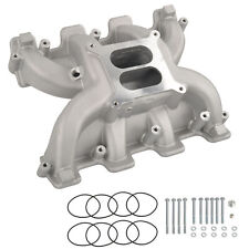 Performer Rpm Style Carb Intake Manifold Ls1 5.3l Ls2 6.0l Cathedral Port Satin
