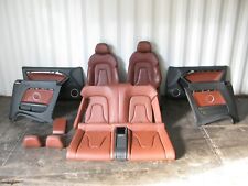 10-12 Audi 8t S5 A5 Convertible Front Rear Seat Door Panel Set Oem 100923