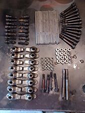 Small Block Chevy Rocker Arms Pushrods Arp Head Bolts. Like New Condition Sbc