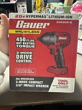Bauer 20v Brushless Cordless 38 In. 3-speed Impact Wrench Tool Only