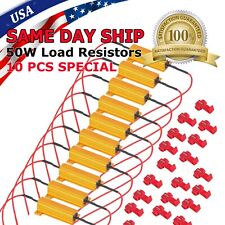 10pcs Load Resistor 50w 6rj Led Decoder Fix Error Code Hyper Flash Turn Signal