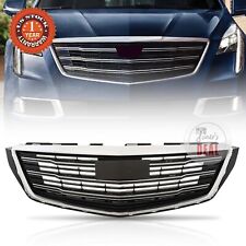 Front Upper Black Grille With Chrome Frame Grill Fit For 2018-2019 Cadillac Xts