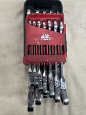 Mac Tools 12pc Flexible-head Ratcheting Spanner Wrench Set 7-19mm