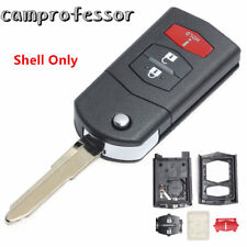 2 1 Button Flip Replacement Remote Key Shell Case Fob For Mazda 2 3 5 Cx7 Cx9