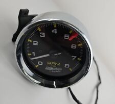 Auto Meter Tachometer Gauge 2301 Aut Gage 0 To 8000 Rpm 3-34 Chrome
