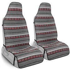 Aztec Print Baja Boho Hippie Car Seat Covers Front Seatsblackfits Most Cars