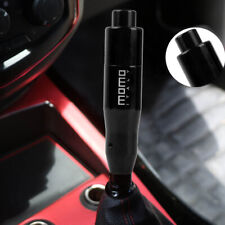 Momo Universal Black Aluminum Automatic Stick Gear Shift Knob Lever Shifter