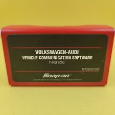 Snap-on Scanner Mt25001302 Volkswagen-audi Vehicle Communication Software 2002