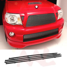 Aal For 2005 06 07 08 09 10 2011 Toyota Tacoma Hood Billet Grille Insert Bolt On