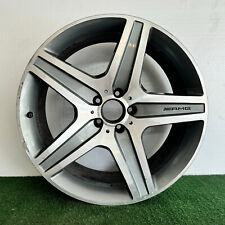 20 X 10 Machined Grey Factory Oem Wheel Rim 2009 Mercedes Benz Ml63