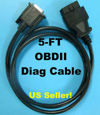 Obdii Obd2 Cable For Techmate J-50190 Signal Tech Ii Tech2 Tpms Scan Tool 5ft