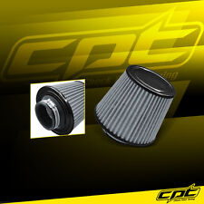 3 Stainless Steel Cold Air Short Ram Cone Intake Filter Black Universal
