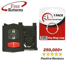 Remote Car Key 3btn Flip Shell Case For 2012 2013 2014 2015 Mazda