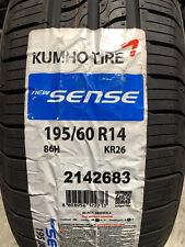 1 New 195 60 14 Kumho Sense Tire
