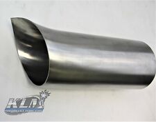 Klm Tear Drop Exhaust Tip 304 Stainless Steel 3 Tube