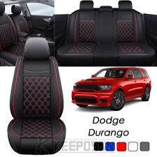 For Dodge Durango Suv Car Seat Covers Full Set Leather Front 52 Seat Waterproof