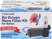 Cascade Nano Aquarium Filter Air Pump Kit For Bettas Also Perfect For Small