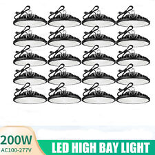 20pack 200w Ufo Led High Bay Light 200 Watts Gym Warehouse Commercial Shop Light