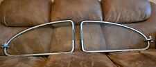 Volkswagen Beetle Pop Out Rear Windows With Handles Set Of 2 1965-77 Good Cond