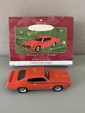 Hallmark 2000 Classic American Cars 1969 Pontiac Gto The Judge Series Ornament
