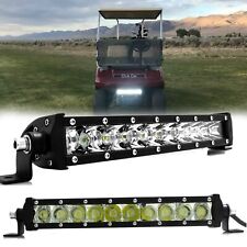 12 Led Light Bar Spot For Jeep Truck Suv Atv Bumper 4x4 Offroad Driving Lamp