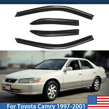 For Toyota Camry 1997-2001 Sedan Window Vent Visors Deflectors Sun Rain Guard Us