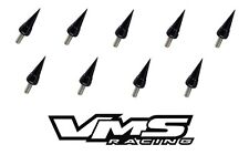 Vms Racing Black Spike Header Cup Bolt Washer Kit For Honda Acura Bolts B18 B16