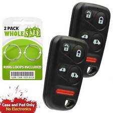 2 Replacement For 2001 2002 2003 2004 Honda Odyssey Key Fob Remote Shell Case