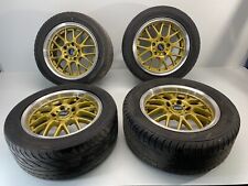 Bmw Asa Ar1 Licensed By Bbs 16 Inch Front Rear Sport Wheels Rim Tire Set 