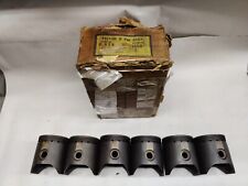Nos Oem 1941-62 Chevy 235 6 Cylinder Piston Set Of 6 Wpins Std Gm 3693984