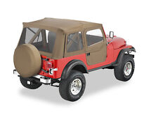 Bestop Supertop Classic Soft Top-tan For 55-75 Jeep Cj5 51595-04
