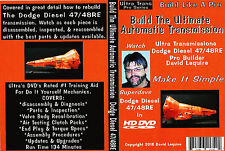 Transmission Dodge Diesel 47re 48re Rebuild Dvd