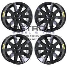 18 Ford Flex Gloss Black Wheels Rims Factory Oem 3769 2009-2019 Set