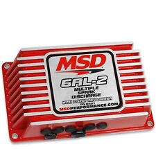Msd Ignition 6421 Ignition Box 6al-2 W2-step Limiter For 468 Cylinder Red