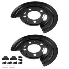 2x Rear Brake Dust Shield Backing Plates For Ford F-250 F-350 Truck Excursion
